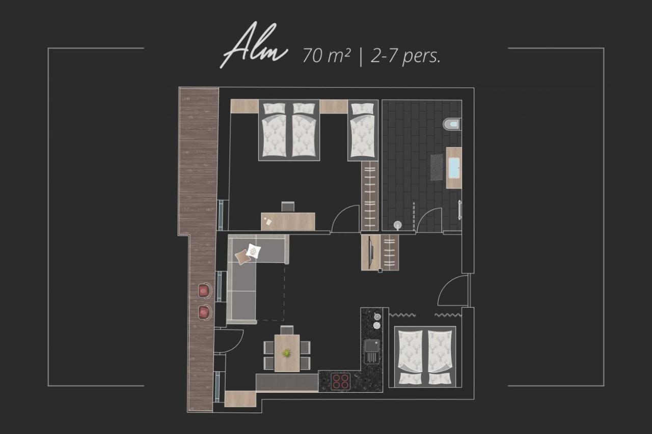 Tischlerhof Alpine Living Leilighet San Giacomo  Eksteriør bilde